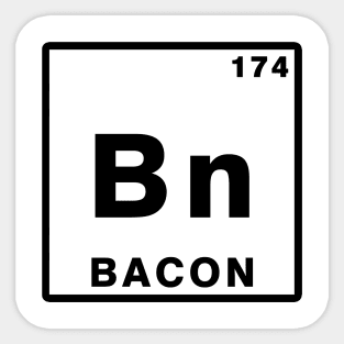 BACON ELEMENT Sticker